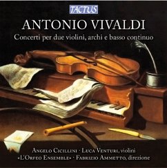 Vivaldi: Concertos For Two Violins - Cicillini,Angelo/Venturi,Luca/L'Orfeo Ensemble
