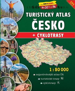 Touristische Wanderatlas Tschechien (1:50.000)