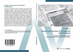 Essays on Access to Financial Institutions - Vogelgesang, Ulrike