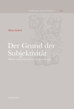 Der Grund der Subjektivität - Imhof, Silvan