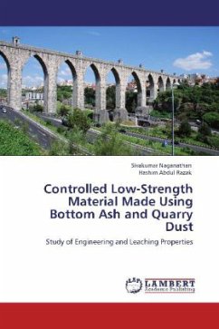 Controlled Low-Strength Material Made Using Bottom Ash and Quarry Dust