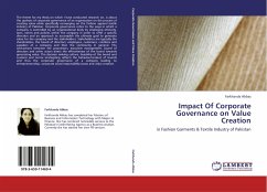 Impact Of Corporate Governance on Value Creation