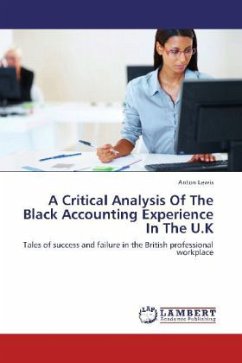 A Critical Analysis Of The Black Accounting Experience In The U.K