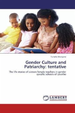 Gender Culture and Patriarchy: tentative