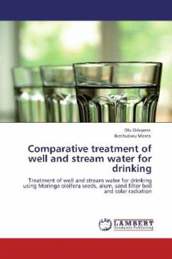 Comparative treatment of well and stream water for drinking