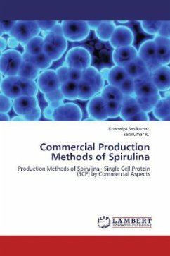 Commercial Production Methods of Spirulina