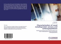 Characterization of novel metalloprotein sensors and carboxypeptidases - Isaza, Clara;Chan, Michael