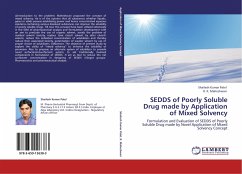SEDDS of Poorly Soluble Drug made by Application of Mixed Solvency
