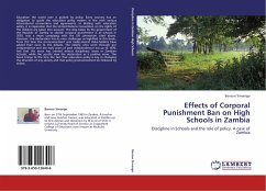 Effects of Corporal Punishment Ban on High Schools in Zambia