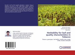 Heritability for leaf and quality characteristics in Tobacco - Abbas, Muhammad;Khalil, Iftikhar Hussain;Khan, Ayub