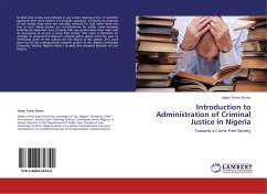 Introduction to Administration of Criminal Justice in Nigeria - Shehu, Ajepe Taiwo