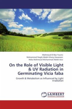 On the Role of Visible Light & UV Radiation in Germinating Vicia faba - Younis, Mahmoud El-Baz;Hasaneen, Mohammed Nagib Abdel-Ghany;Abdel-Aziz, Heba Mahmoud Mohammad
