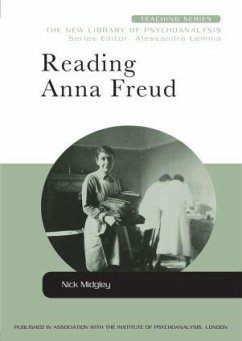 Cover Reading Anna Freud