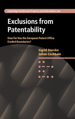 Exclusions from Patentability - Sterckx, Sigrid; Cockbain, Julian