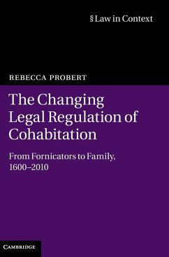 The Changing Legal Regulation of Cohabitation - Probert, Rebecca