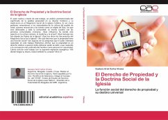 El Derecho de Propiedad y la Doctrina Social de la Iglesia - Vivona, Gustavo Ariel Carlos