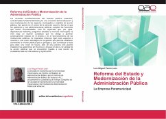 Reforma del Estado y Modernización de la Administración Pública - Pavón León, Luis Miguel
