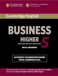 Cambridge English Business 5 Higher - Cambridge Esol