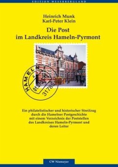 Die Post im Landkreis Hameln-Pyrmont - Munk, Heinrich; Klein, Karl-Peter