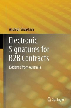 Electronic Signatures for B2B Contracts - Srivastava, Aashish