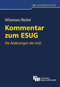 Cover Kommentar zum ESUG