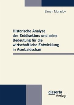 Historische Analyse des Erdölsektors und seine Bedeutung für die wirtschaftliche Entwicklung in Aserbaidschan - Muradov, Elman