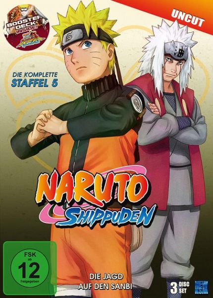 Naruto Shippuden - Die komplette Staffel 5 auf DVD - Portofrei bei bücher.de