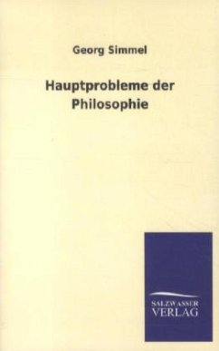 Hauptprobleme der Philosophie - Simmel, Georg