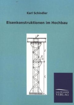 Eisenkonstruktionen im Hochbau - Schindler, Karl