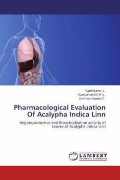 Pharmacological Evaluation Of Acalypha Indica Linn - Karthikeyan, J.;Kumudhavalli, M. V.;Santhoshkumar, C.