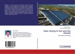 Solar drying in hot and dry climate