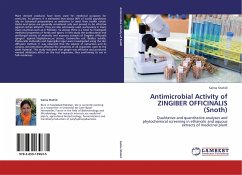 Antimicrobial Activity of ZINGIBER OFFICINALIS (Snoth) - Shahid, Salma