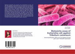 Biotoxicity assay of Escherichia coli against Tribolium castaneum