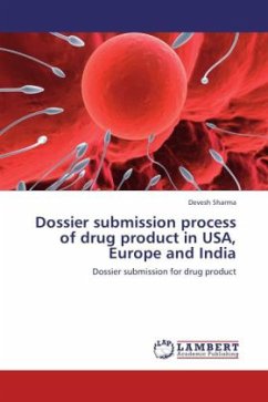 Dossier submission process of drug product in USA, Europe and India