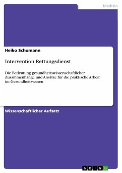 Intervention Rettungsdienst - Schumann, Heiko