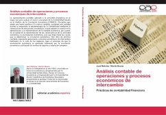 Análisis contable de operaciones y procesos económicos de intercambio - Martín Bueno, José Melchor