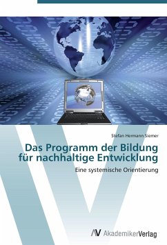 Das Programm der Bildung für nachhaltige Entwicklung - Siemer, Stefan Hermann