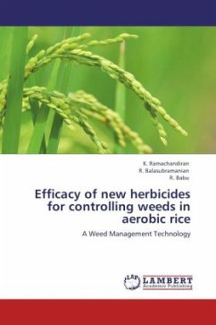 Efficacy of new herbicides for controlling weeds in aerobic rice