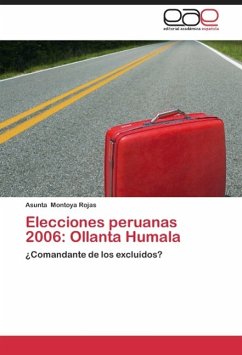 Elecciones peruanas 2006: Ollanta Humala - Montoya Rojas, Asunta