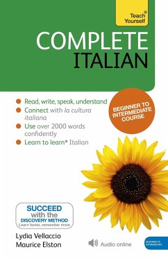 Complete Italian Book & Audio Online: Teach Yourself - Vellaccio, Lydia; Elston, Maurice