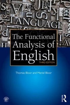 The Functional Analysis of English - Bloor, Thomas; Bloor, Meriel
