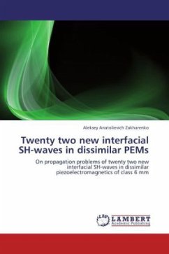 Twenty two new interfacial SH-waves in dissimilar PEMs