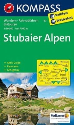 Kompass Karte Stubaier Alpen