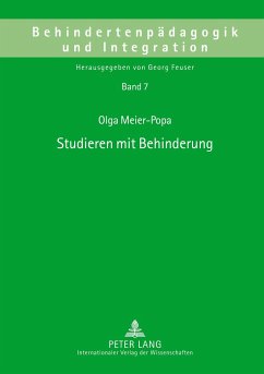 Studieren mit Behinderung - Meier-Popa, Olga