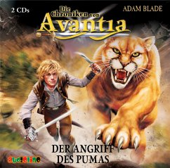 Der Angriff des Pumas / Die Chroniken von Avantia Bd.3 (Audio-CDs) - Blade, Adam