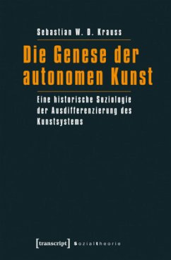 Cover Die Genese der autonomen Kunst