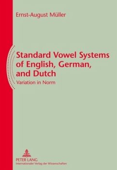 Standard Vowel Systems of English, German, and Dutch - Müller, Ernst-August