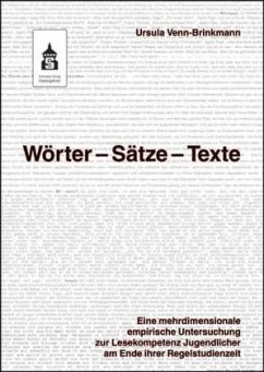 Cover Wörter - Sätze - Texte