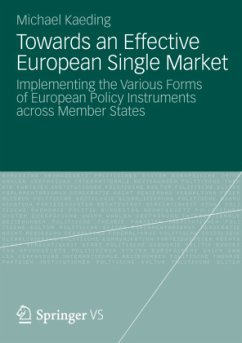 Towards an Effective European Single Market - Kaeding, Michael