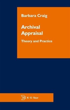 Archival Appraisal (eBook, PDF) - Craig, Barbara